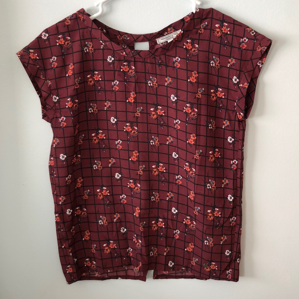Abercrombie flora shirt